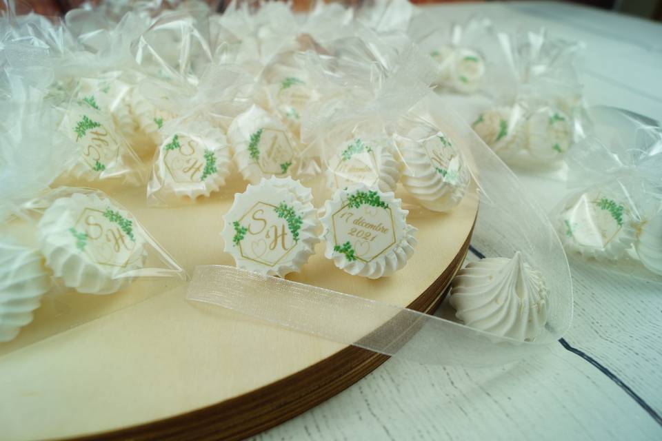 Meringues personnalisées