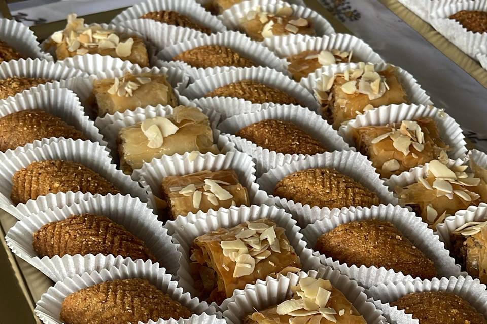 Gâteaux oriental