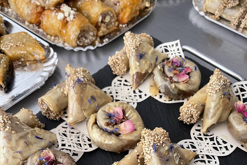 Gâteaux oriental