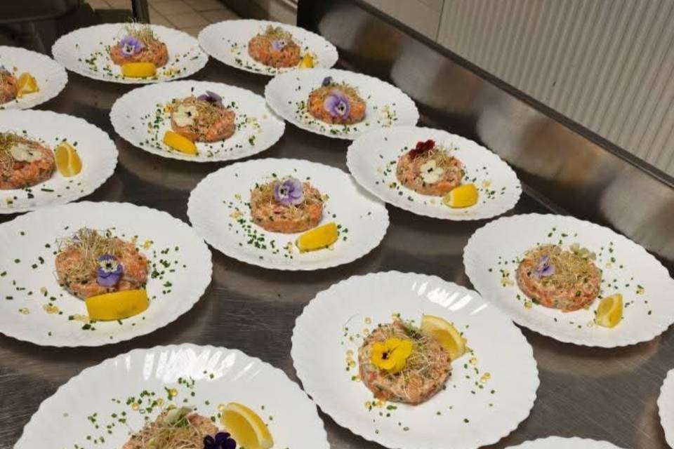 Tartare de saumon
