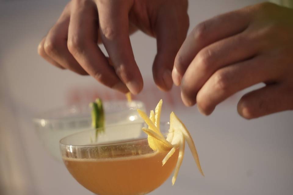 Cocktail Margarita Side Car