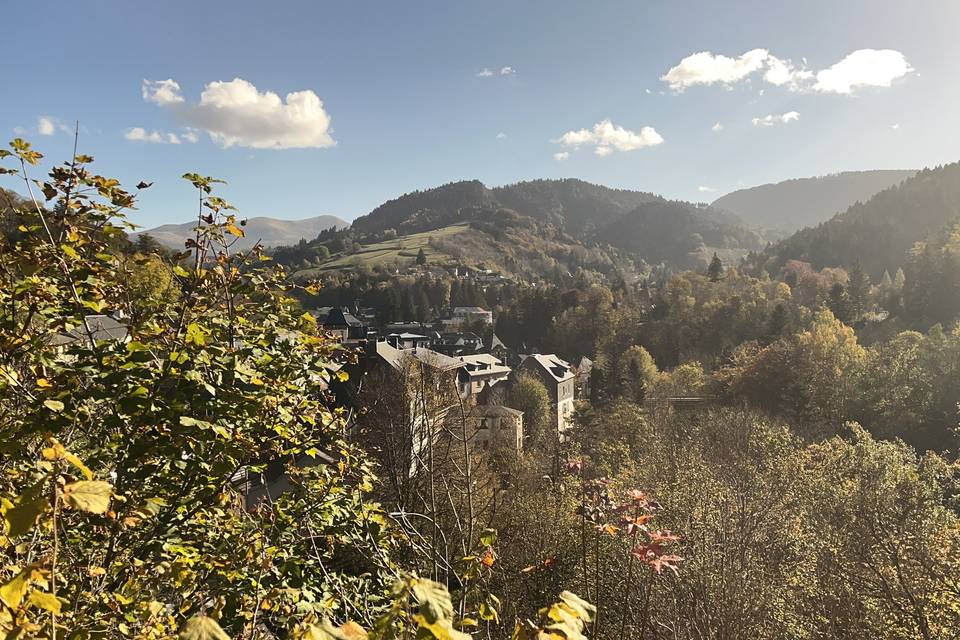 Vue depuis la terrasse