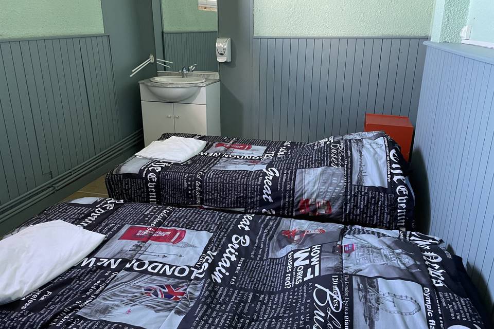 Exemple de chambre de 2 p