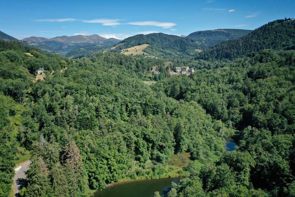 Vue RDF depuis la Dordogne