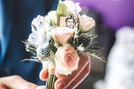 Boutonnière marié
