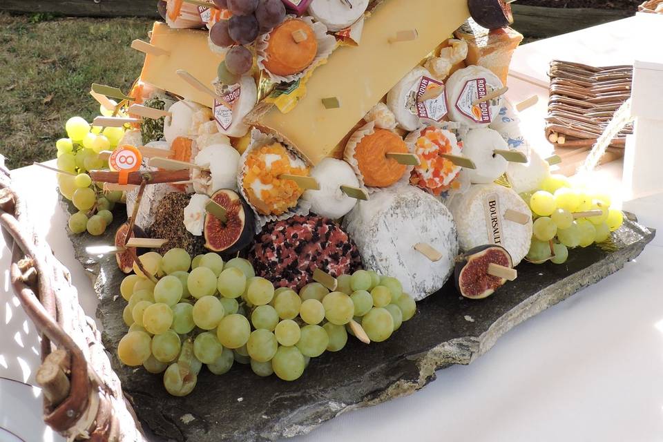 Pyramide de fromages