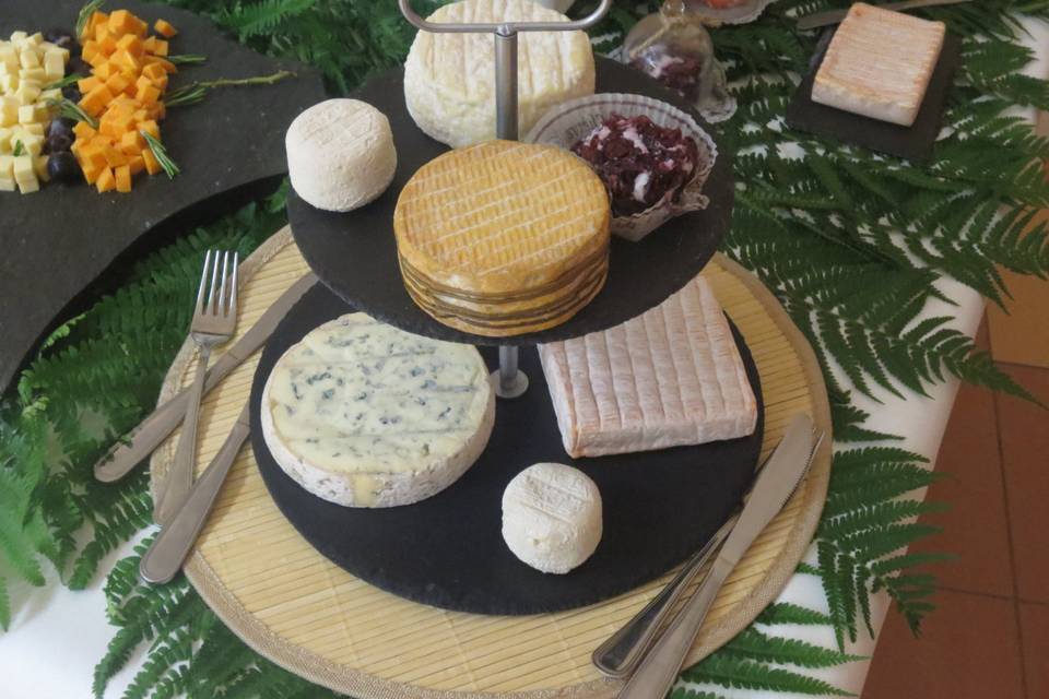 Pyramide de fromages