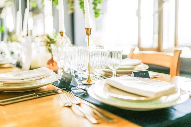 Présentation table de mariage