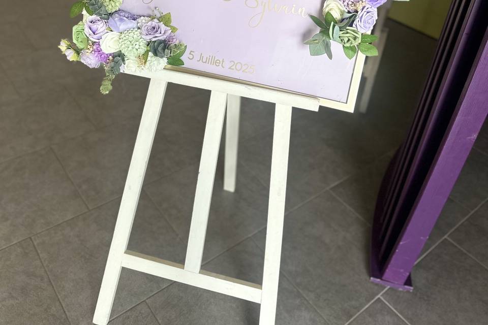 Panneau de bienvenue
