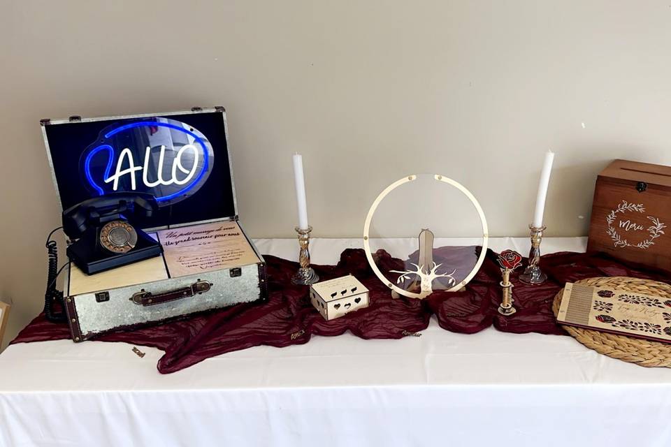 Table cadeaux