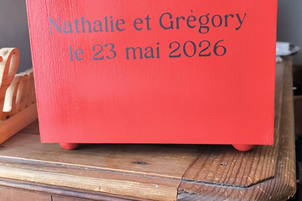 Urne personnalisée