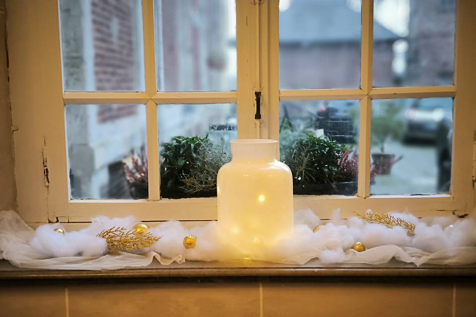Décoration appui de fenêtre
