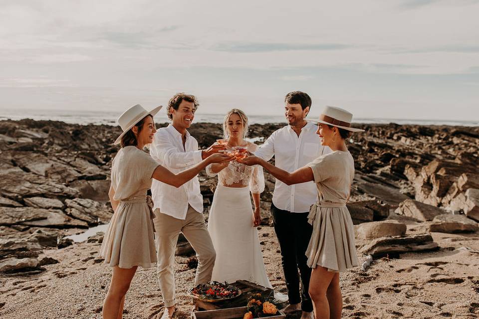 Cocktail mariage plage