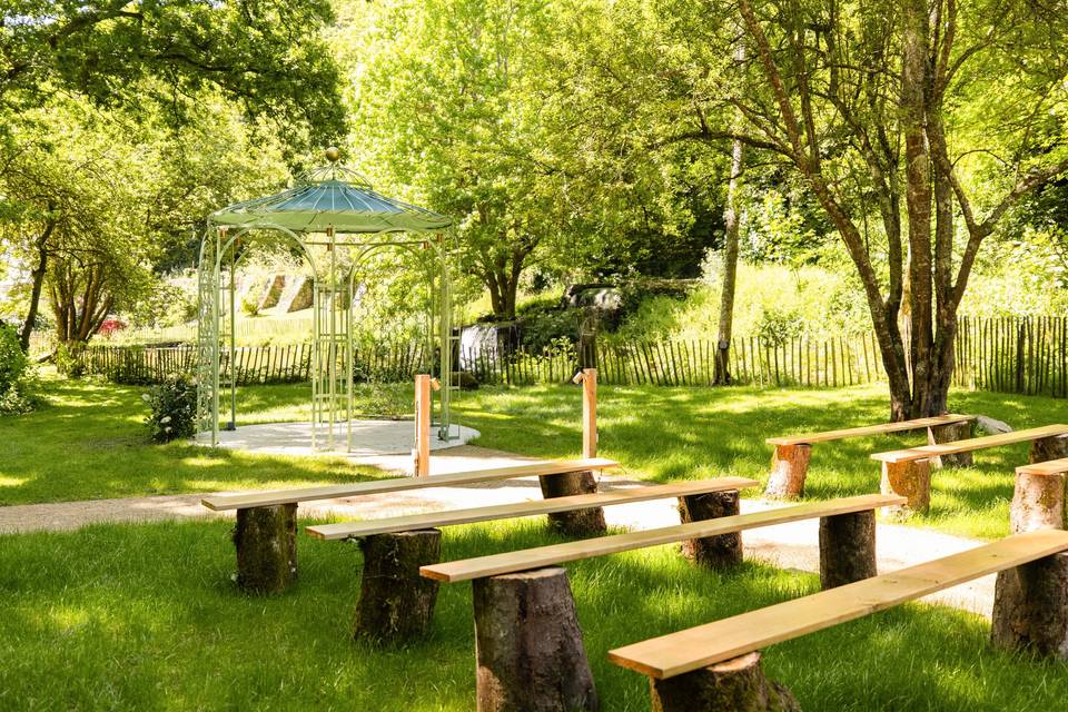 Cérémonie laïque jardin