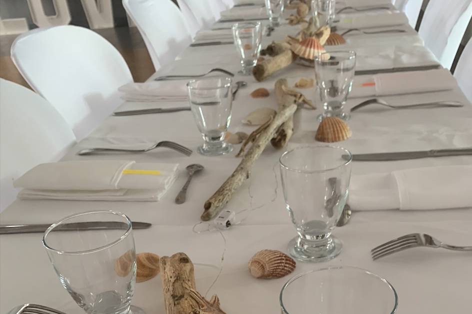 Table enfants theme océan