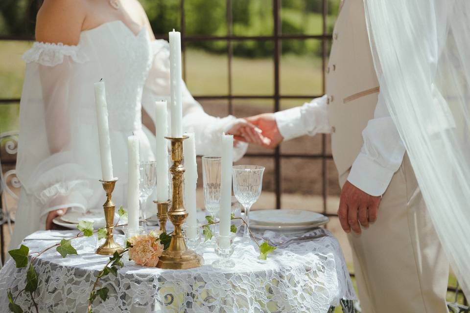 Victorian wedding