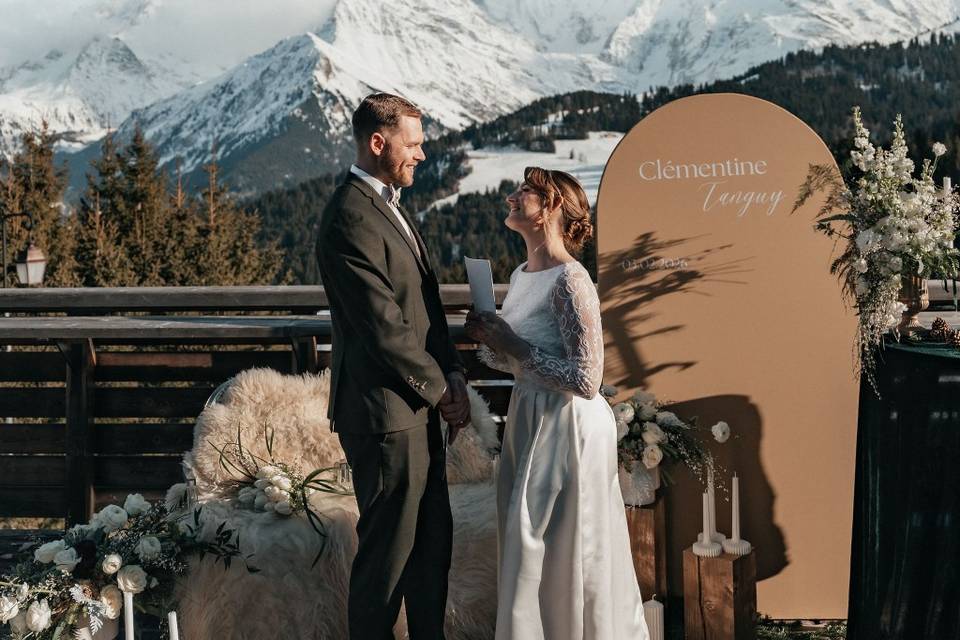 Winter wedding