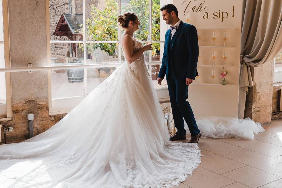 Spring wedding