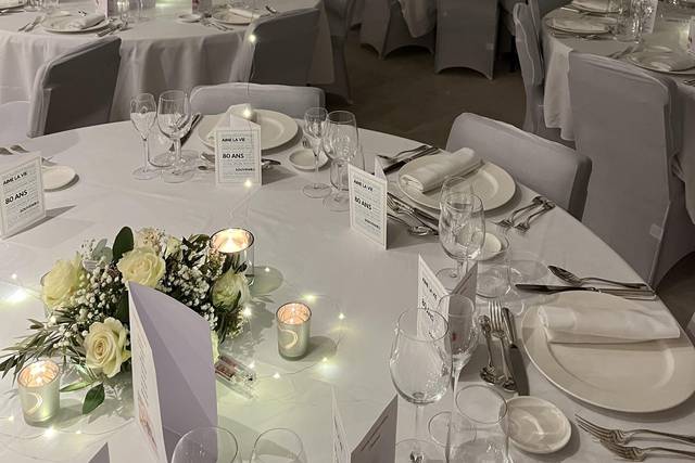 Tables décorées