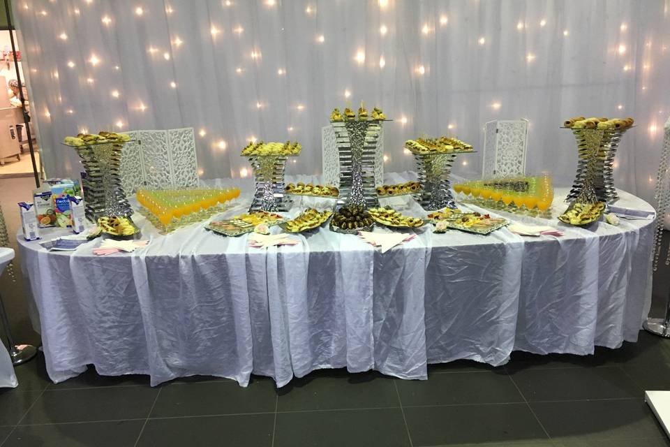 Buffet décoré