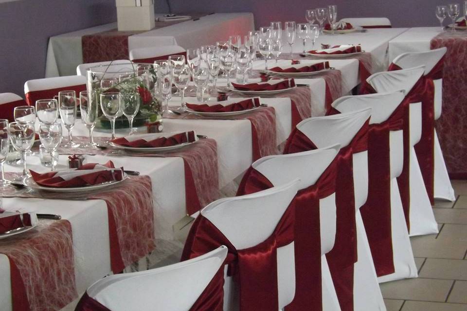 Service décoration de tables