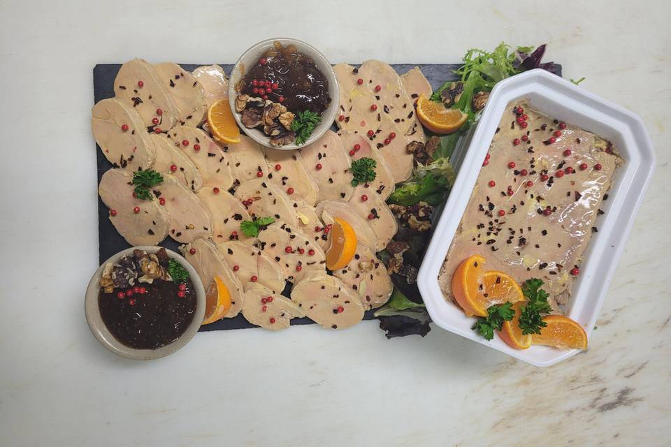 Ardoise de foie gras