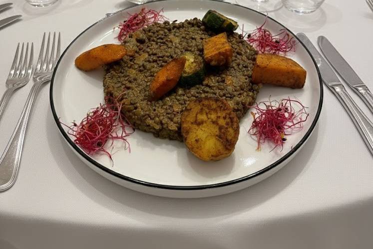 Cari de lentilles (plat végé)