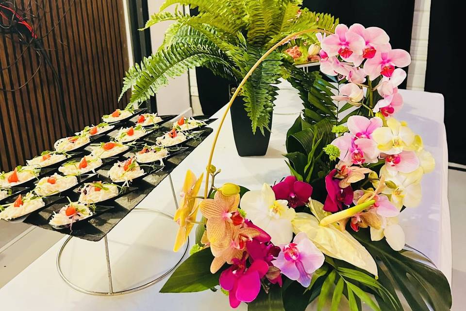 Entrée en buffet