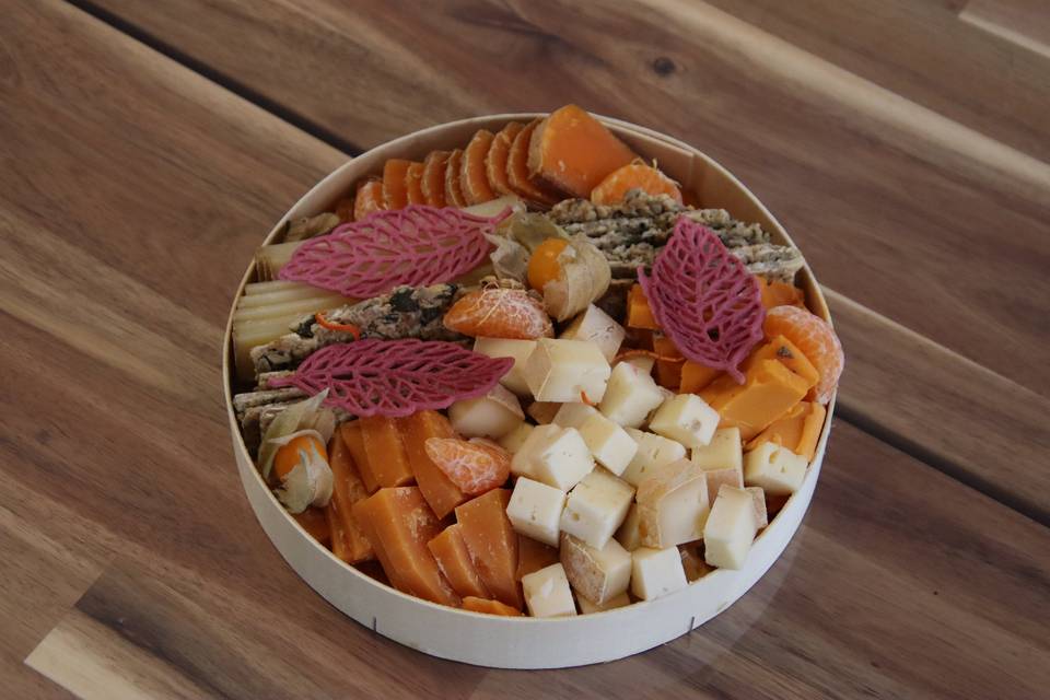 Petit plateau de fromages arti