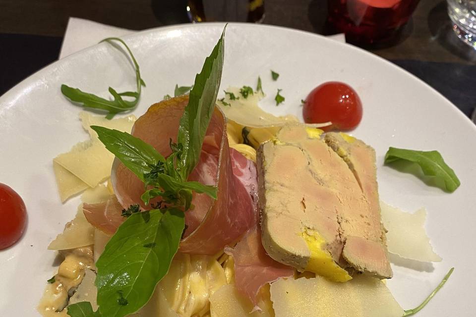 Tagiatelles au Foie gras