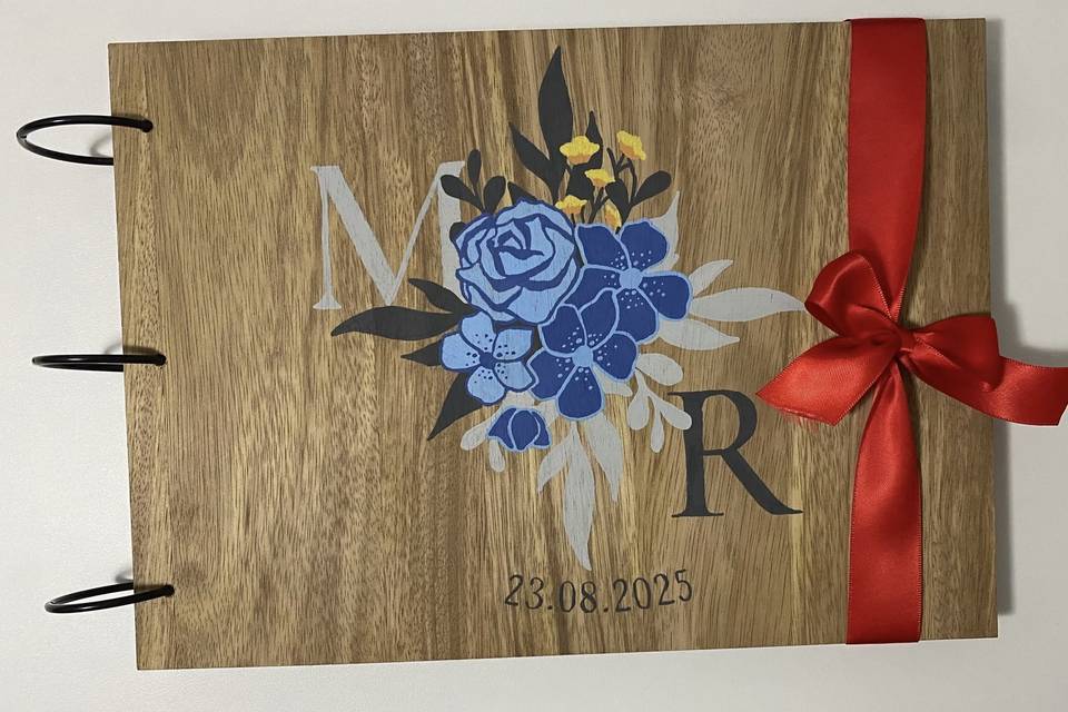 Livre d’or image personnalisée