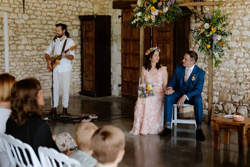 Ceremony in France
