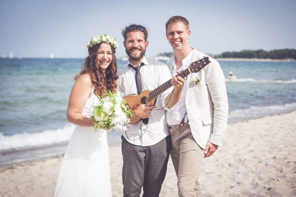 German Beach Wedding