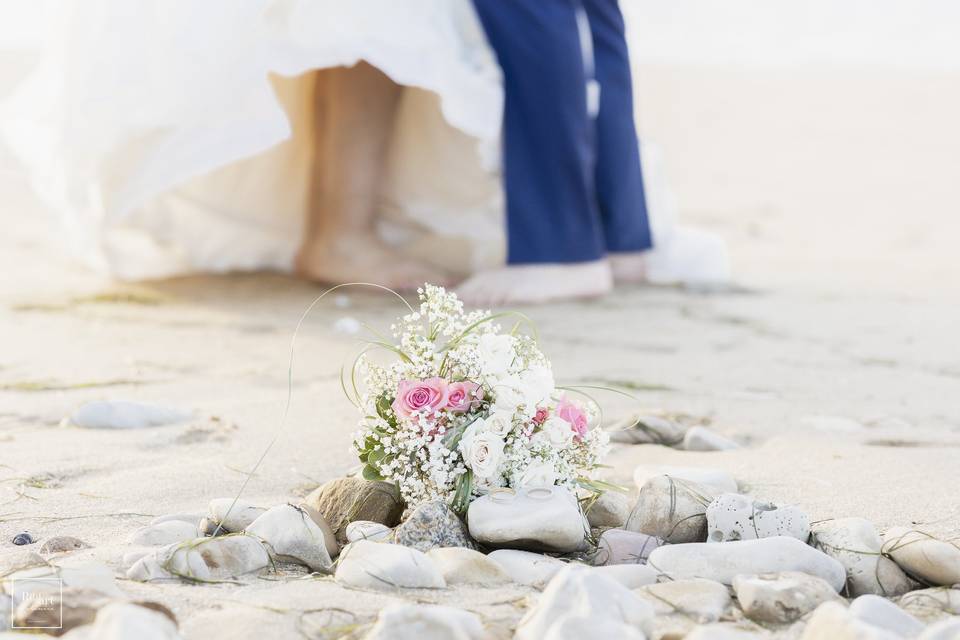 La mariée aux pieds nus