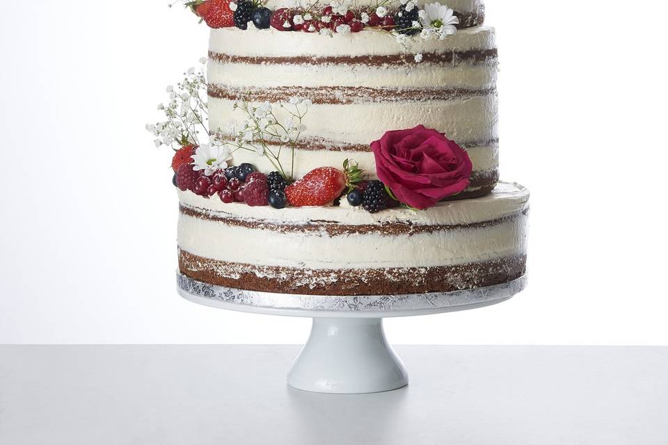 Naked Wedding Cake Love&Cakes