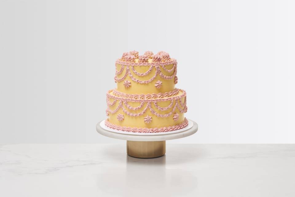 Wedding Cake Vintage Caramel