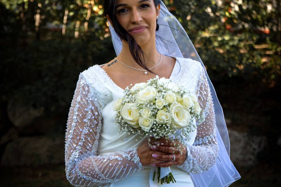Photo de la mariée
