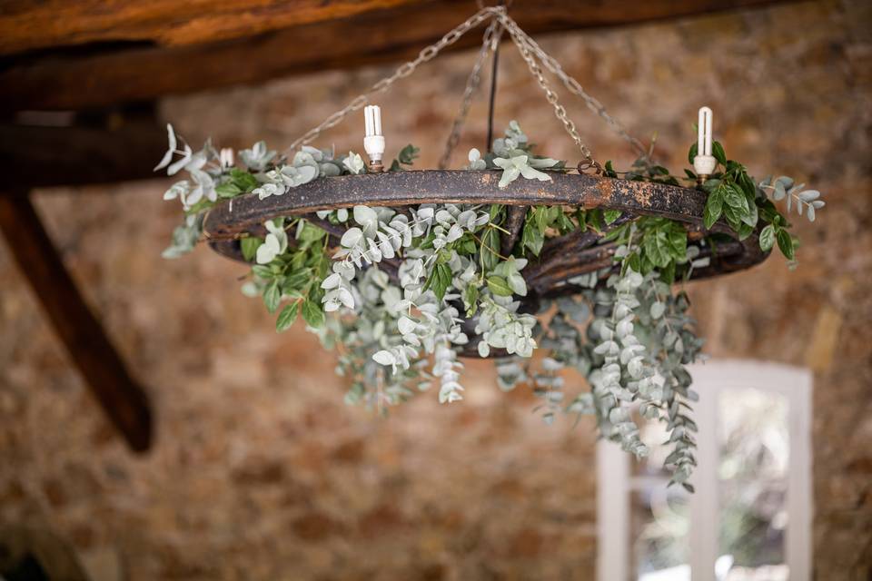 Bouquet de mariée façon parapl