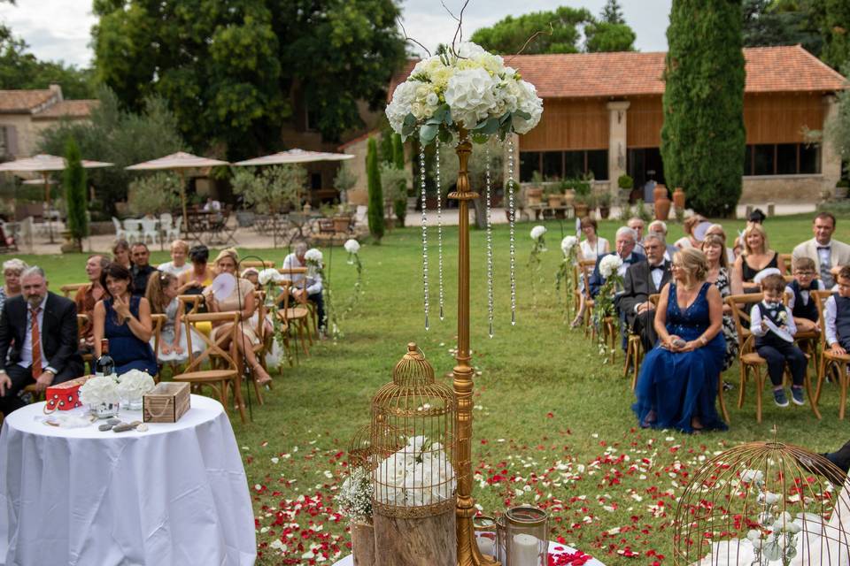 Centre de table couronnes