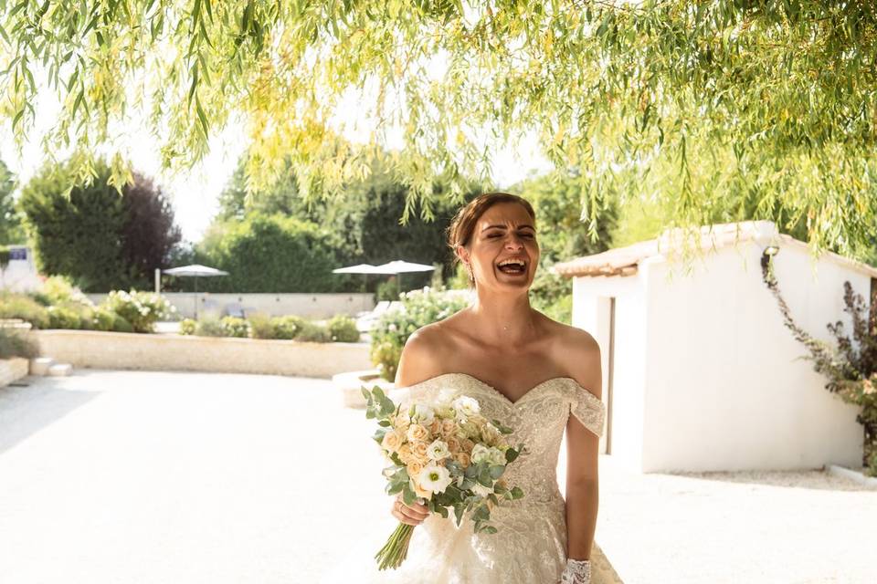 Bouquet de mariée champêtre