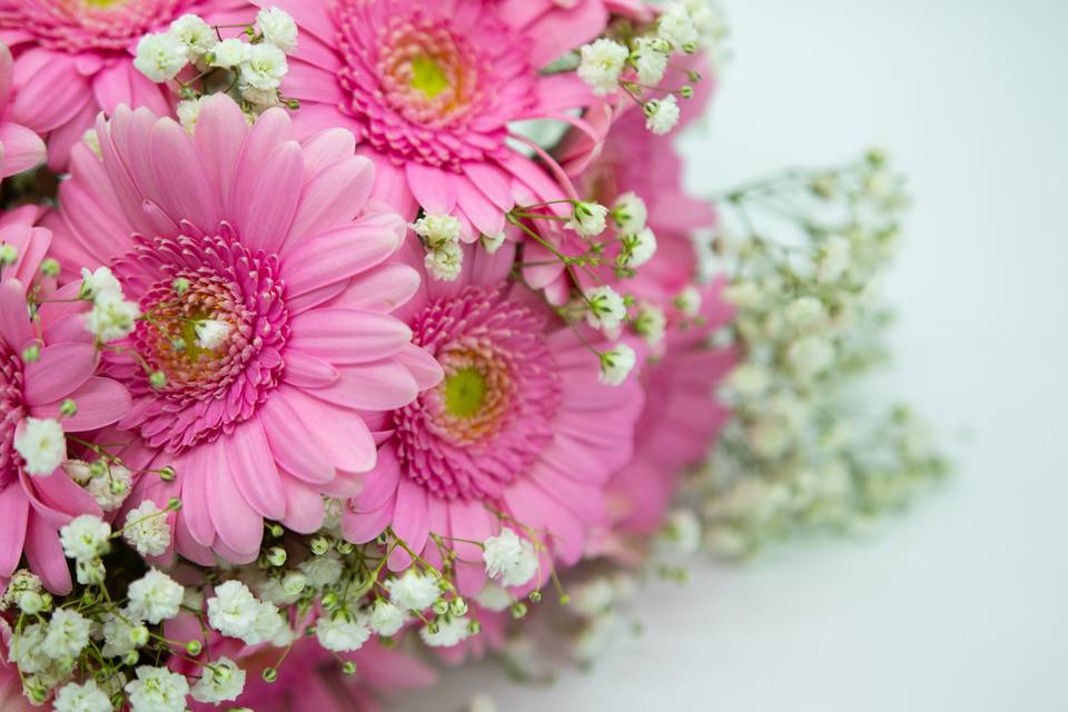 Bouquet mariée Pivoines/Rose