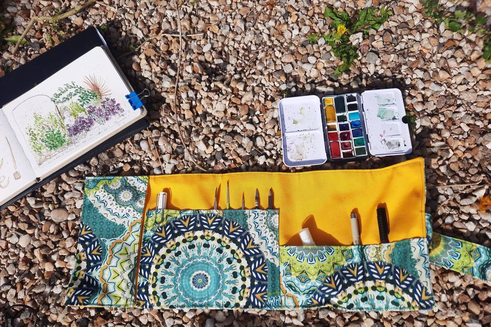Des couleurs et des fleurs