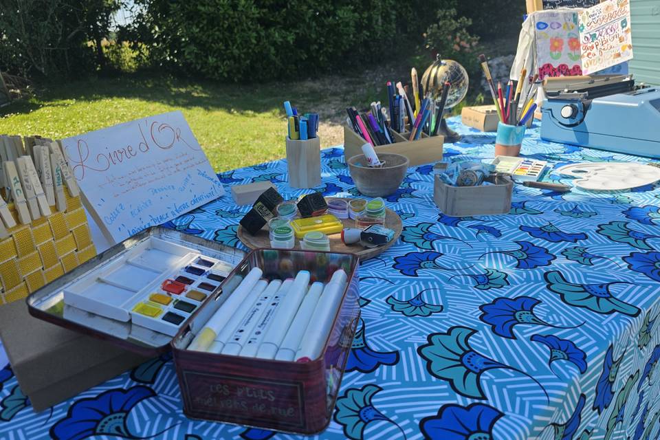 La table des mots doux