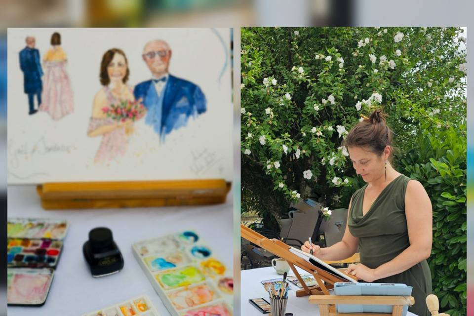 Le charme de l'aquarelle