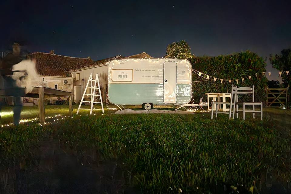 Caravane photobooth by night