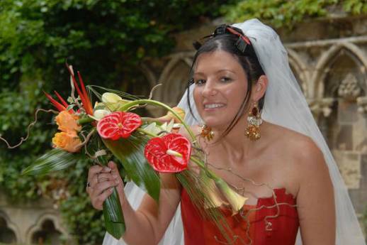 La beauté de la mariée