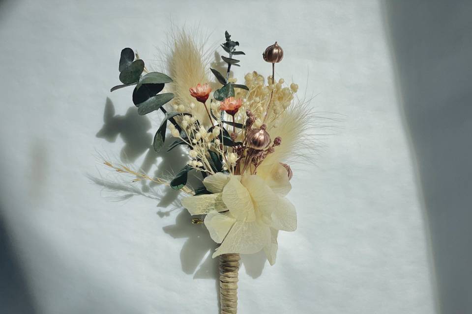 Boutonnière séchée