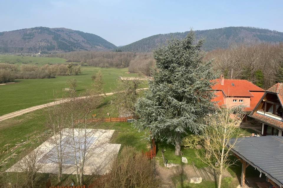 Vue aérienne
