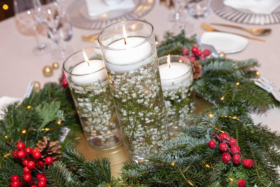 Centre table hiver