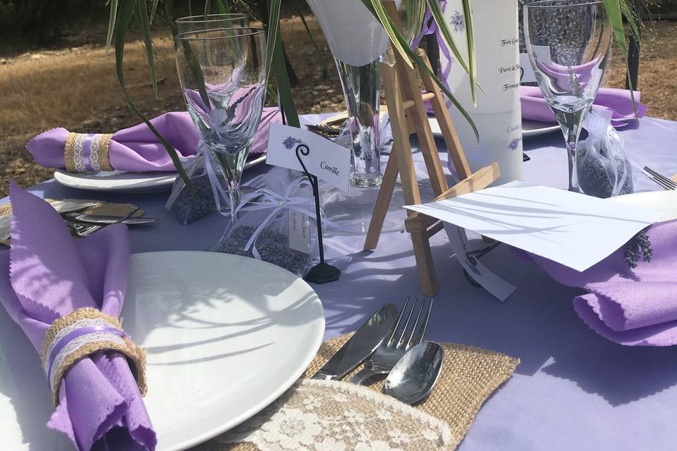 Décoration de table